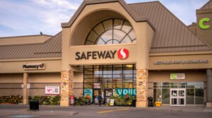 Safeway supermarket with fresh groceries, produce, and household essentials